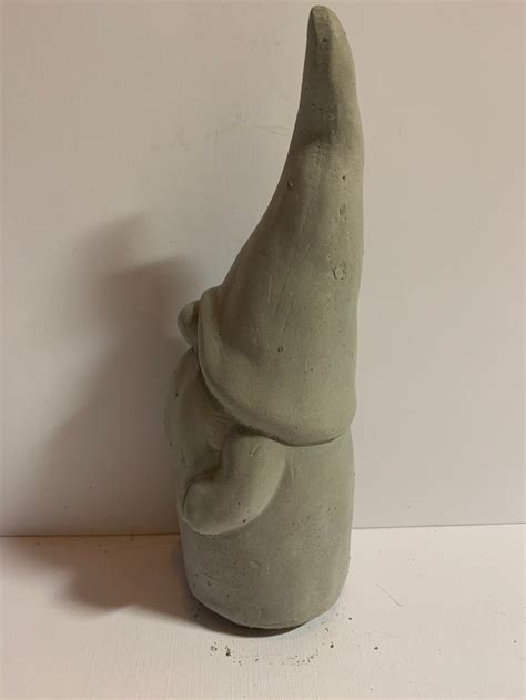 Garden Gnome Concrete Gnome Statue Tomte Nisse 7 Cement Etsy