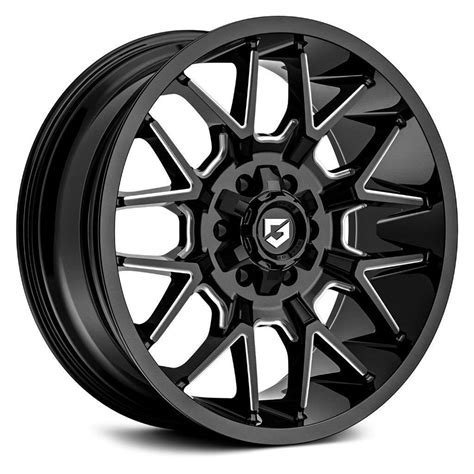 Inch X Gear Off Road Bm Black Milled Wheels Rims X Ebay