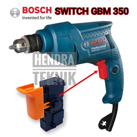 Jual SWITCH BOR 10MM GBM 350 SAKLAR BOR SKAKEL BOR BOSCH GBM 250 ON OFF