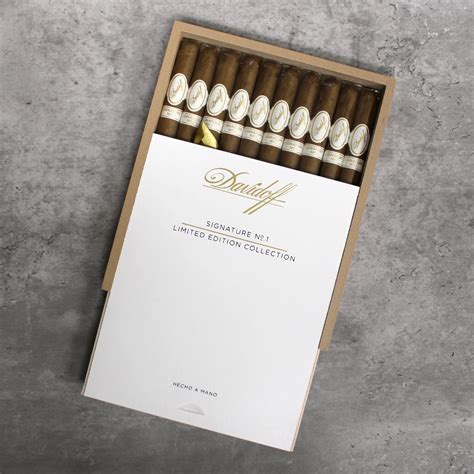 Davidoff Signature No Limited Edition Cigar Box Of