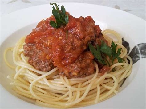 Recettes De Spaghetti La Bolognaise De Cuisine Simple Et Rapide