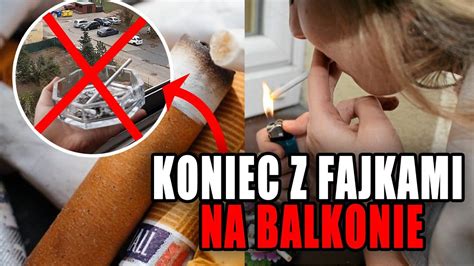 Rz D Chce Zakaza Palenie Na Balkonie Cda