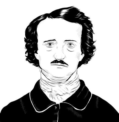 Edgar Allan Poe Drawing At PaintingValley Explore Collection Of