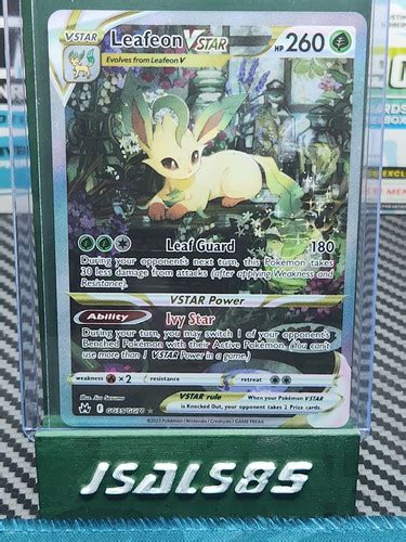 Leafeon VSTAR GG35 GG70 Crown Zenith Galarian Gallery Holo EBay