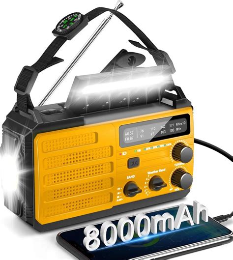 DaringSnail 8000mAh Emergency Weather Radio Review Weather Radio Review