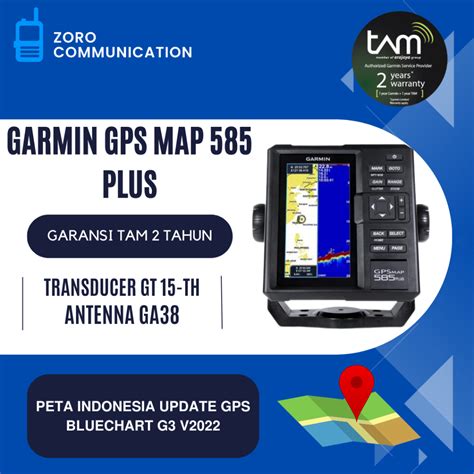 Jual Garmin Gps Map Plus Transducer Gt Th Peta Laut Garansi