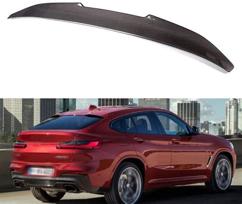 Buy Spoiler Wing Car Rear Spoiler Carbon Fiber Pattern For B Mw X