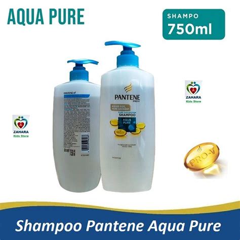 Jual Shampoo Pantene Aqua Pure 750 Ml Sampo Panten 750ml Shopee