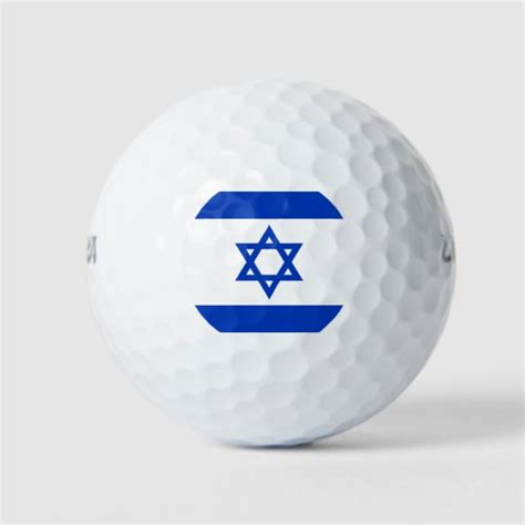 Israel Flag Golf Balls