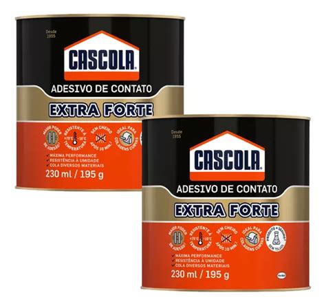 Cola Adesivo De Contato Extra Forte 230ml S Cheiro Cascola