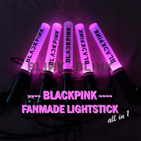 Jual Terjamin Lightstick Konser Black And Pink All In Murah