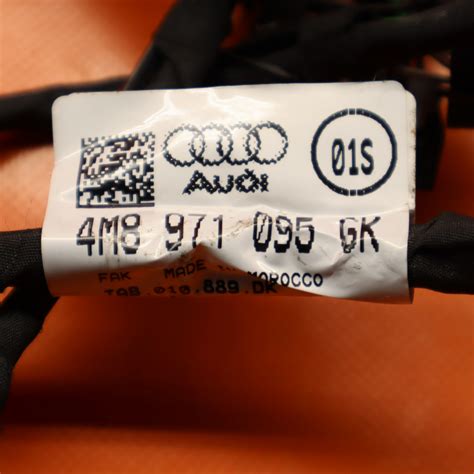 Audi Q8 Wire Harness Front Bumper Pdc 2020 2021 2022 2023 4m8 971 095