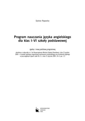 Fillable Online Program Nauczania Jzyka Angielskiego Dla Klas IVI Fax