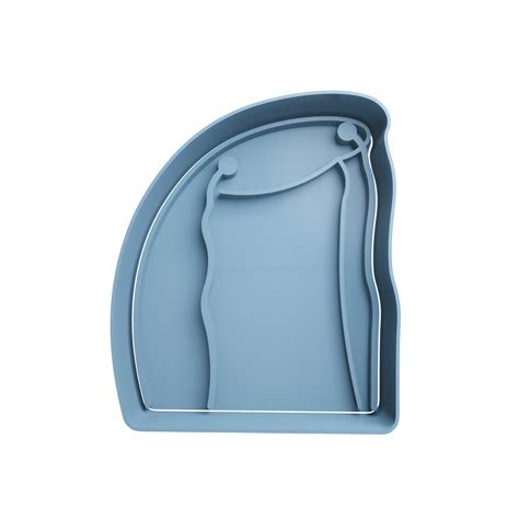 Flork Crying Cookie Cutter Stl Cookie Cutter Stl Store Design Optimized