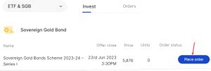 How To Buy Sovereign Gold Bonds From Zerodha BankingTricks