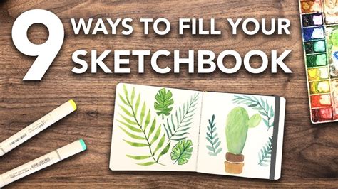 9 Ways To Fill Your Sketchbook This Summer Sketch Book Art Journal