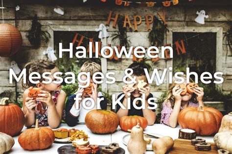 40+ Halloween Messages for Kids | Styiens