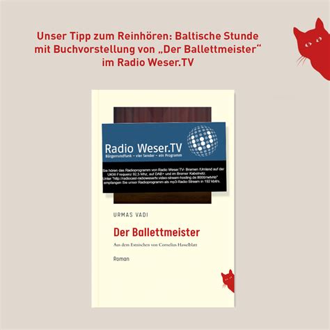 Unser Tipp zum Reinhören Baltische Stunde mit Buchvorstellung von Der