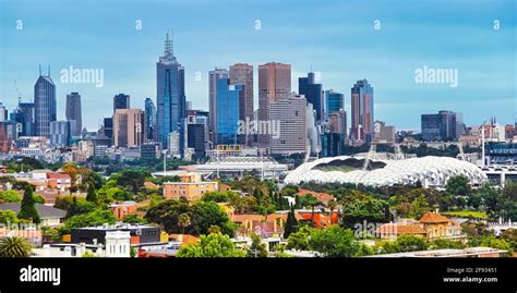 Melbourne CBD high rise buildings, Australia Stock Photo - Alamy