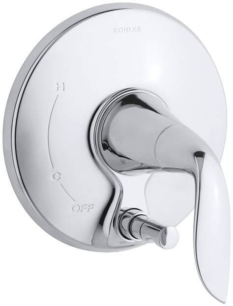 Kohler K T5321 4 Cp Refinia Valve Trim With Push Button Diverter Valve