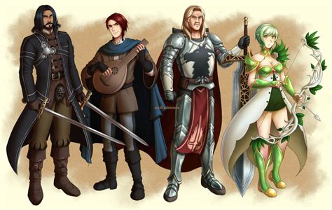 CM: Dungeons and Dragons Party by adricarra on DeviantArt