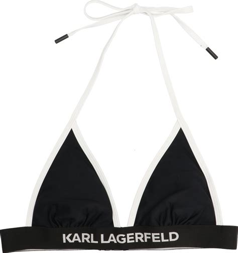 Karl Lagerfeld Paris Karl Logo Bikini Top Shopstyle Two Piece Swimsuits