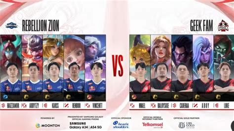 RBL Vs GEEK MATCH 1 MPL ID S12 Mobile Legend YouTube