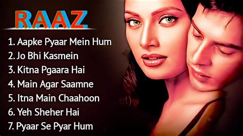 Raaz Movie All Songs Hindi RomanticSongs Hindi Hit Songs Alka