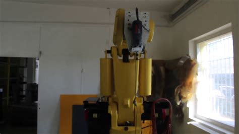 FANUC S 420i F Industrial Robot With Controll YouTube