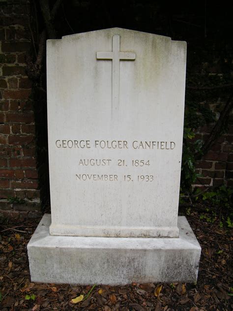 George Folger Canfield 1854 1933 Find A Grave Memorial