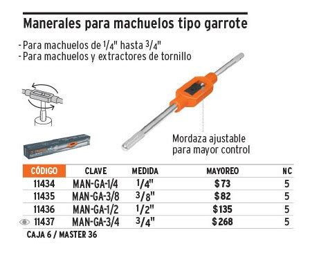 Truper Porta Machos Cotizaci N Per