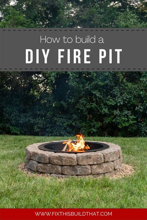 How To Build A Diy Stone Fire Pit Artofit