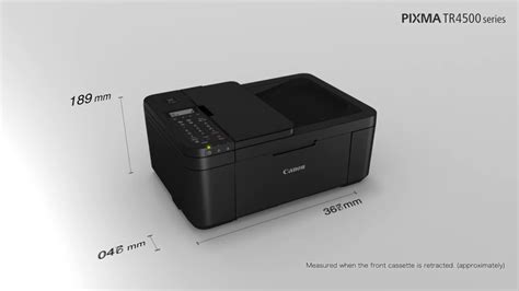 Canon Pixma Tr4500 Series Product Video Youtube