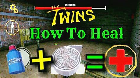 How To Heal The Twins Horror Game Youtube