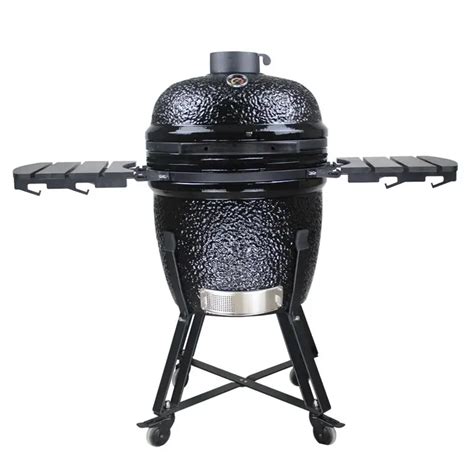 Seb / Steel Egg Bbq Grill Cypress 26inch Ceramic Charcoal Outdoor Black Green Egg Bbq Kamado 26 ...