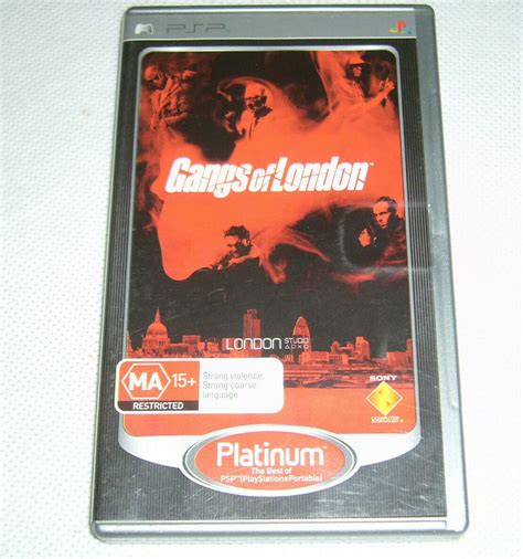 Playstation Portable Psp Gangs Of London Inc Manual Starboard Games