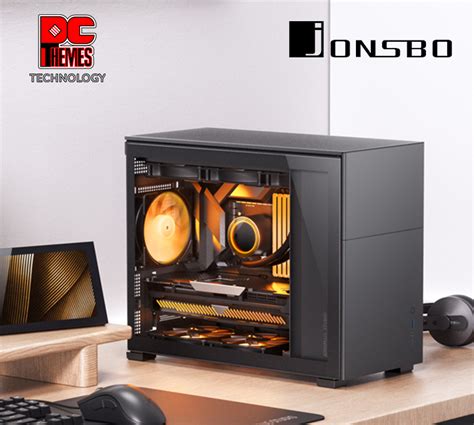 Jonsbo D31 Std Micro Tempered Glass Casing [black]