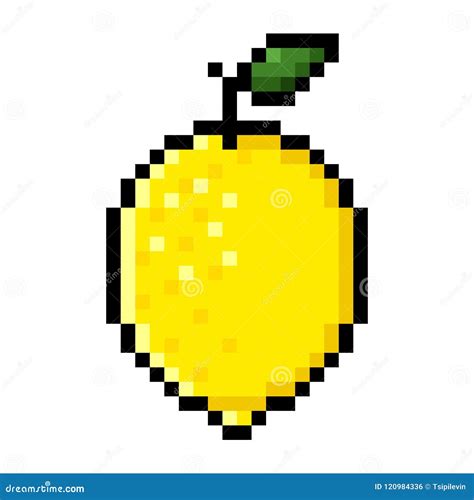 Lemon Pixel Art Pixel Art Pixel Art Food Pixel Art Pattern Images