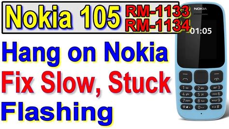 How To Flash Nokia 105 TA 1034 Factory Reset TA 1203 TA 1174 TA 1010