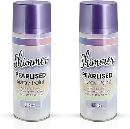 Albert Austin Pearlised Shimmer Spray Glitter Spray Paint 400 Ml