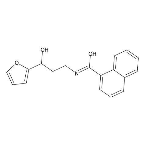 Buy N 3 Furan 2 Yl 3 Hydroxypropyl 1 Naphthamide 1421483 19 3