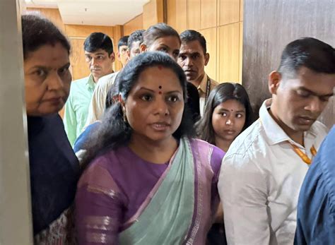 Excise Scam Court Sends Brs Leader K Kavitha To Judicial Custody Till