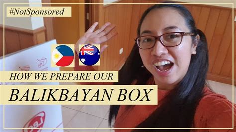 HOW WE PACK OUR LBC BALIKBAYAN BOX FROM AUSTRALIA TO THE PHILIPPINES