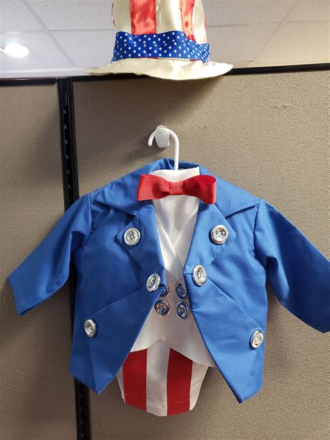 Homemade Uncle Sam Costume