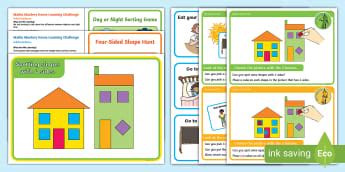 Shapes With Sides Schemes Of Learning Autumn Eyfs