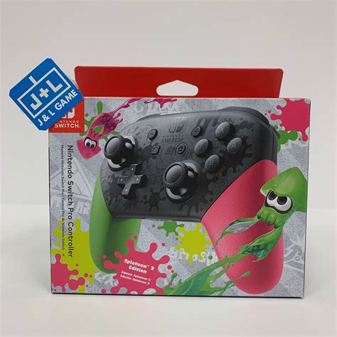 Nintendo Switch Pro Controller (Splatoon 2 Edition) - (NSW) Nintendo S ...