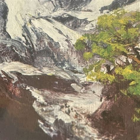 Yahooオークション 野村泰資 『早春の大山』 鳥取県 31×40cm 1976年