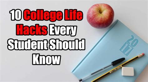 10 College Hacks Every Student Should Know Freshman Year