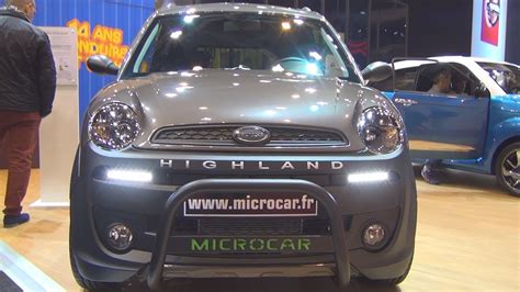 Microcar M Go Highland X 2017 Exterior And Interior In 3d Youtube