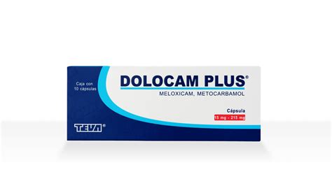 DOLOCAM PLUS 15 215 MG C 10 CAPSULAS Farmapronto